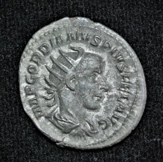 Gordian Iii Ar Antoninianus Ca.  238 - 244 Ad Roman Empire
