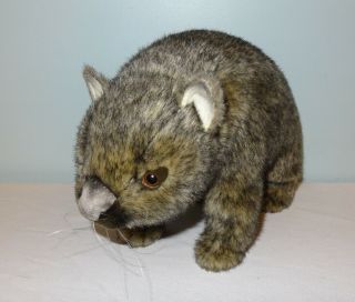 2010 Hansa Toys Wombat Stuffed Plush 15 "