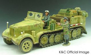 King & Country: Prime Mover Halftrack (ws052a)
