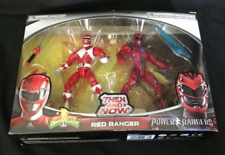 Power Rangers Movie Then And Now Red Ranger 5 " Action Figures