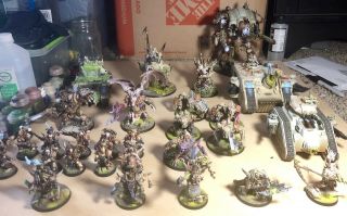 Warhammer 40k Painted Death Guard Army