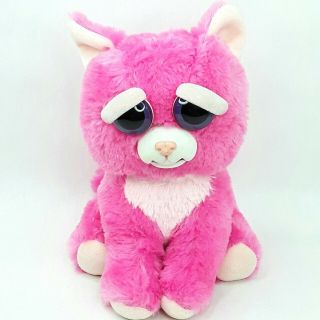 Feisty Pets Cat Plush Soft Toy Doll Pink