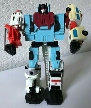 Transformers G1 Protectobots / Defensor Figures With Fists And Feet