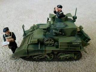 King & Country Fields Of Battle Fob019 Ww2 British Vickers Mk Iv Tank