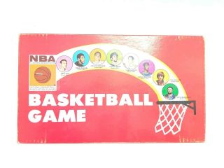 Nba Players Assosiation Official Basketball Board Game Vintage 1971 - 72 Edition
