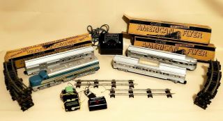 Gilbert Vintage S Scale American Flyer Train Set Circa Early 