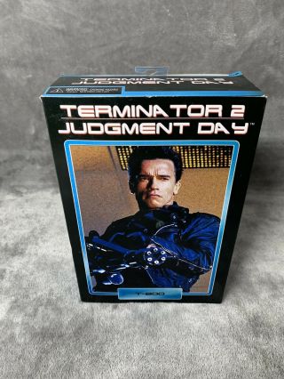 Neca Misp Ultimate T800 Terminator 2 Judgment Day Arnold 7 " Movie Action Figure