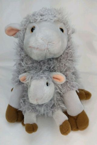 Kohls Cares For Kids Sheep Mother And Baby Lamb Pair Plush Stuffed Animal Toy
