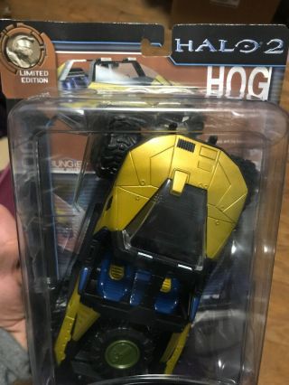 Rare Halo 2 Gold Civilian Hog Limited Edition (warthog) No Dubs