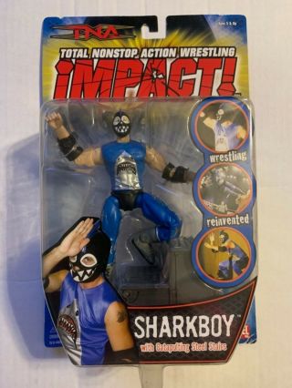 Tna 2006 Impact Sharkboy Action Figure - In Packaging