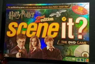Scene It? Harry Potter 2nd Edition By Screen Life 2007 100 Complete