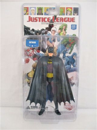 Justice League International Batman Figure Moc Dc Direct Series 1