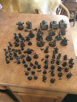 Warhammer 40k Space Wolves Army 13th Company Chaos