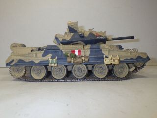 KING & COUNTRY BRITISH 8th ARMY CRUSADER III TANK (RETIRED) EA029 EX 2
