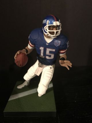 Jeff Hostetler York Giants Jersey Custom 6 " Mcfarlane Football Figure