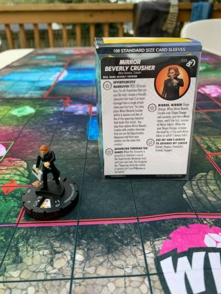 Heroclix Star Trek Tng Resistance Is Futile Mirror Beverly Crusher 033 Chase