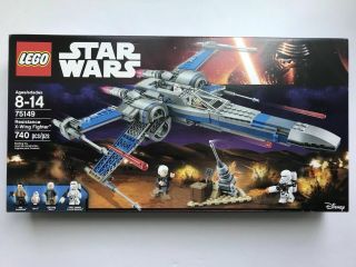 Lego Star Wars Resistance X - Wing Fighter 75149 Retired