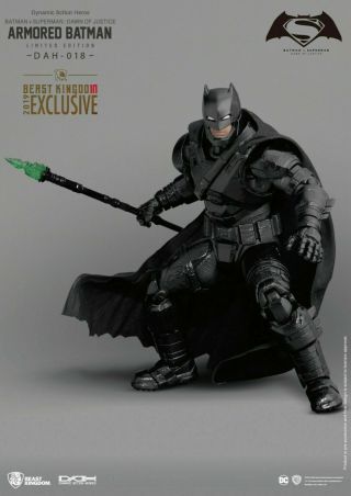 Beast Kingdom 1/9 Batman V Superman Dah - 018 Armored Batman Figure Sdcc 2019
