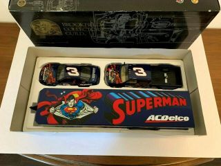 DALE EARNHARDT JR 3 1999 SUPERMAN A/C DELCO SHOW TRAILER TRUCK CAR.  BROOKFIELD 2