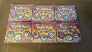 Pokemon Battling Coin Games 25 Coins In Jewel Cases All Different