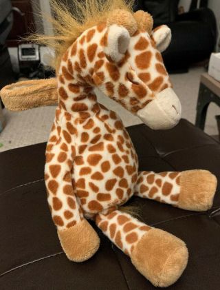 14 " Cloud B Gentle Giraffe Plush Soothing Sounds For Baby Attachable