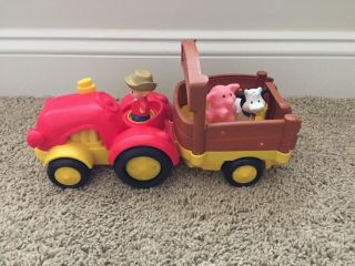 Fisher Price Little People Tow N Pull Tractor