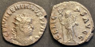 Roman Empire.  Valerian I Ar Antoninianus / Felicitas Avgg