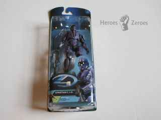 Mcfarlane Toys Halo 4 Series 2 Spartan C.  I.  O.  Purple With Ruin Skin Nib