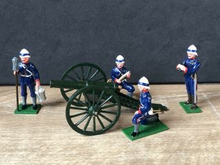 Trophy Miniatures: Royal Artillery - Sudan,  1880s.  54mm Lead Models.  Post War