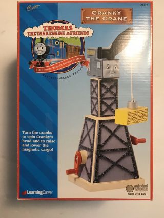 Thomas & Friends Wooden Railway Cranky The Crane Twist And Lift