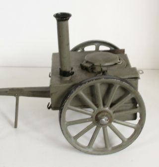German WW 2 Hausser Elastolin Horse,  Cart with Field Kitchen - 7 cm 3