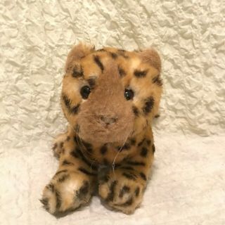 Vtg.  Gund 1986 Leopard Cheetah Plush Spotted Big Cat 33 years old Stuffed Toy 2