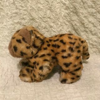 Vtg.  Gund 1986 Leopard Cheetah Plush Spotted Big Cat 33 years old Stuffed Toy 3