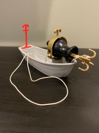 Vintage Loose Fisher Price Boat Piece For Great Adventures Pirate Ship - 012