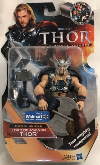 Marvel Studios Thor The Mighty Avenger Lord Of Asgard Thor 6” Figure,  Walmart