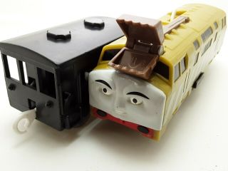 Diesel 10,  Caboose Thomas & Friends Trackmaster Motorized Train 2009 Mattel