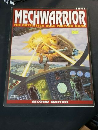 Mechwarrior: The Battletech Role - Playing Game (2nd Edition) Fasa 1641
