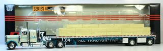 1/64 Dcp Die - Cast Promotions Tractor Trailer Peterbilt 379 American Forest 30570