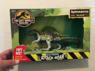 Vintage 1997 Kenner Jurassic Park Lost World Spinosaurus Splice