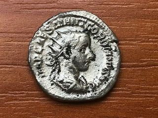 Roman Empire - Gordian III 238 - 244 AD AR Antoninianus Ancient Roman Coin 3