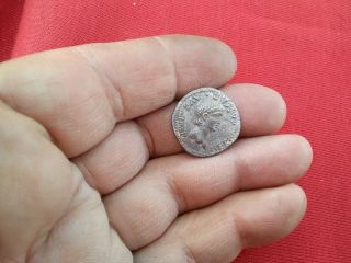 Ancient Silver Denarius Nero
