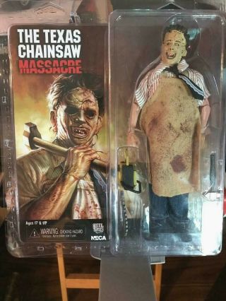 2014 Neca The Texas Chainsaw Massacre Retro Cloth Open