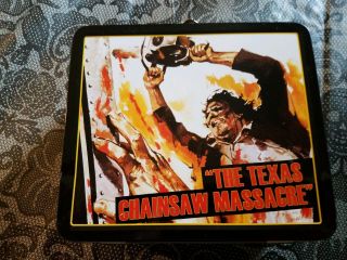 Texas Chainsaw Massacre Metal Lunch Box Leather Face Monster Horror