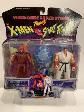 Video Game Stars X - Men Vs.  Street Fighter Capcom Magneto Vs.  Ryu Marvel 1