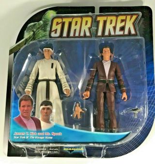 Star Trek Iv Voyage Home Admiral James Kirk & Mr.  Spock Diamond Select Figures