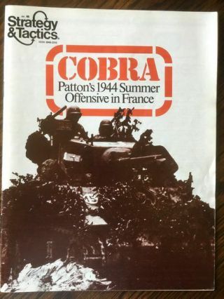 Spi Strategy & Tactics 65,  Punched Cobra Game
