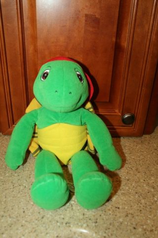 Kidpower Talking Franklin Turtle Plush 14 Inch 1986