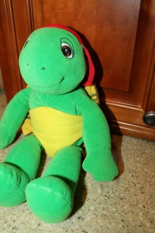 Kidpower Talking Franklin Turtle Plush 14 inch 1986 3
