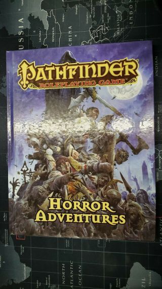 Pathfinder Rpg - Horror Adventures - Hardcover - Paizo - Great Shape