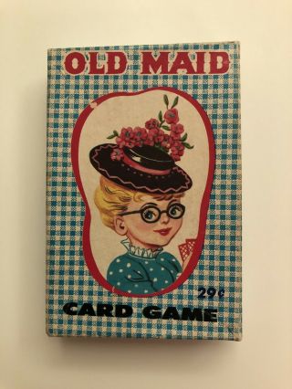 Vintage Fairchild Old Maid Card Game,  Complete